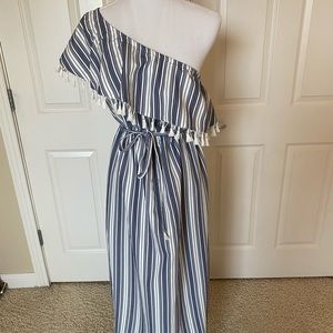 Never Worn! Maternity Maxi Dress- One Shoulder